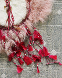 Handmade Large Pink Dreamcatcher: Alternate View #3