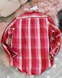 Vintage Pink Flannel: Alternate View #3
