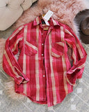 Vintage Pink Flannel: Alternate View #1