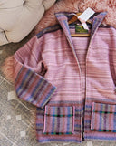 Vintage Pink Woven Jacket: Alternate View #2