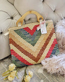 Vintage Rainbow Tote: Alternate View #2