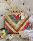 Vintage Rainbow Tote: Alternate View #1