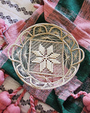 Vintage Rattan Basket: Alternate View #1