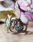 Vintage 60's Scroll Bracelet: Alternate View #2