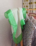 Vintage Spring Dot Scarf: Alternate View #2