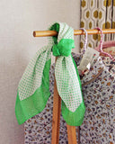Vintage Spring Dot Scarf: Alternate View #1