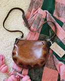 Vintage 70's Tooled Bag: Alternate View #3