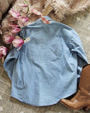 Vintage West Denim Shirt: Alternate View #4