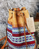 Vintage Woven Backpack: Alternate View #2