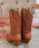Vintage Marbled Capezio Boots: Alternate View #3