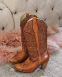 Vintage Marbled Capezio Boots: Alternate View #1