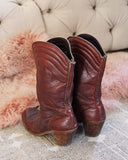 Vintage Sunrise Boots: Alternate View #3