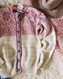 Vintage Cozy Ski Sweater: Alternate View #2