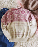 Vintage Cozy Ski Sweater: Alternate View #3