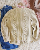 Vintage Fisherman's Knit Sweater: Alternate View #3