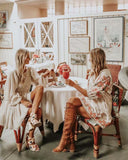 Virgo Embroidered Dress: Alternate View #2