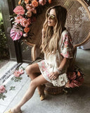 Virgo Embroidered Dress: Alternate View #6