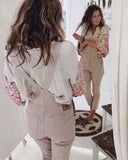 Virgo Embroidered Top: Alternate View #1