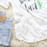Wander Lust Tee: Alternate View #3