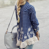 Weathered Hem Top: Alternate View #3