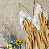 Whiskey & Rye Romper in Mustard: Alternate View #2