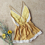 Whiskey & Rye Romper in Mustard: Alternate View #4