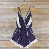 Whiskey & Rye Romper in Navy: Alternate View #4