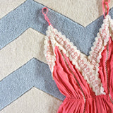 Whiskey & Rye Romper in Peony: Alternate View #2