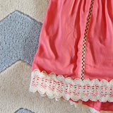 Whiskey & Rye Romper in Peony: Alternate View #3