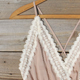 Whiskey & Rye Romper in Sand: Alternate View #2