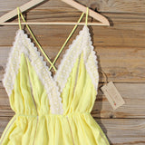Whiskey & Rye Romper in Yellow: Alternate View #2