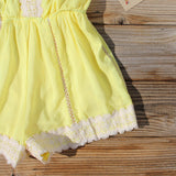 Whiskey & Rye Romper in Yellow: Alternate View #3