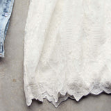 White Lilac Lace Dress: Alternate View #3