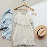 White Lilac Lace Dress: Alternate View #1