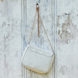 White Lilac Lace Tote: Alternate View #3