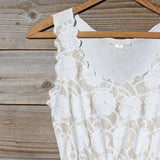 White Meadow Maxi Dress: Alternate View #3