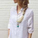 White Sage Shirt Dress: Alternate View #2