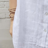 White Sage Shirt Dress: Alternate View #4