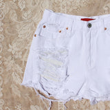 White Sands Distressed Shorts: Alternate View #3