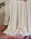 White Abalone Lace Top: Alternate View #3