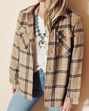 White Horse Plaid Flannel: Alternate View #2