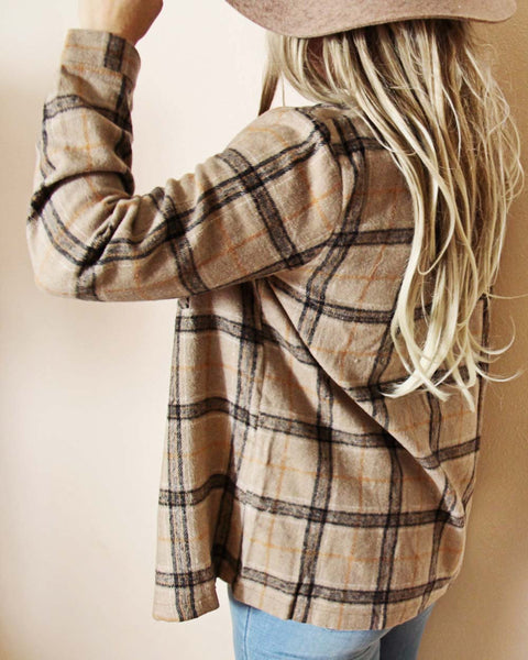 White Horse Plaid Flannel: Featured Product Image