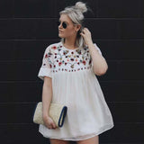 Wichita Embroidered Dress (wholesale): Alternate View #1