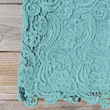 Wild Horses Lace Dress in Sage: Alternate View #3