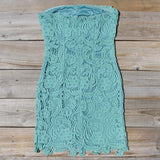 Wild Horses Lace Dress in Sage: Alternate View #4