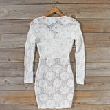 Wild Lace Dress in White: Alternate View #4