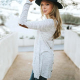 Wild Lavril Tee in Gray: Alternate View #1