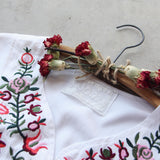 Wild Roses Dress in White (wholesale): Alternate View #6