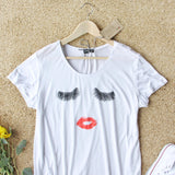Wink & Kiss Tee: Alternate View #3