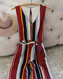 Winnie Stripe Jumpsuit: Alternate View #2